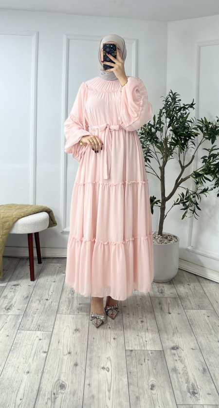 فستان شيفون