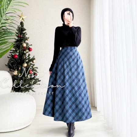 كحلي مع ازرق