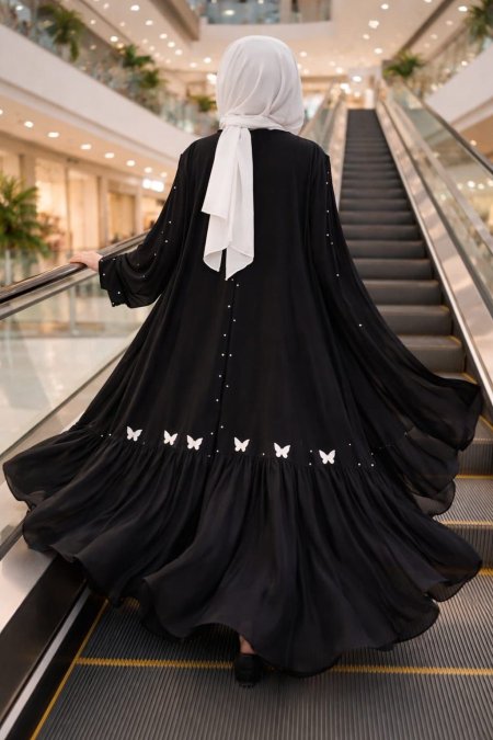 عباية فراشة