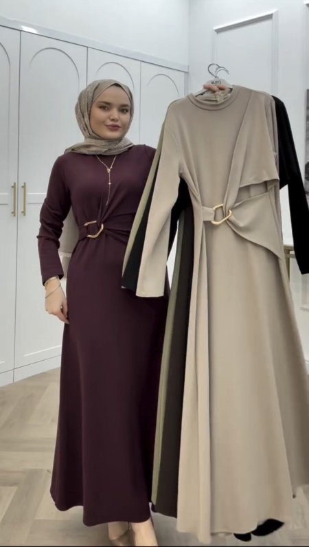 فستان خريفي