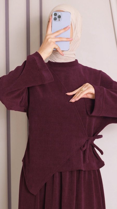 طقم تنورة شانيل