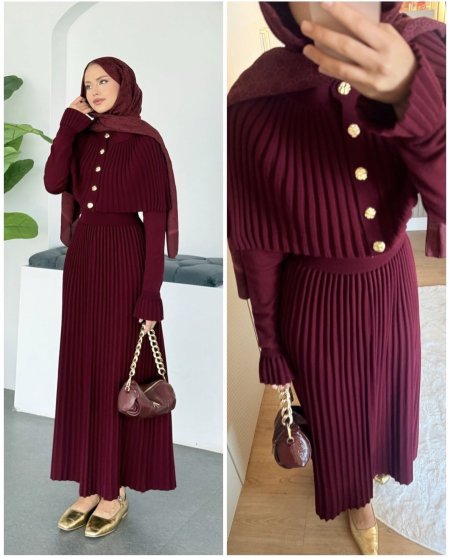 فستان خريفي